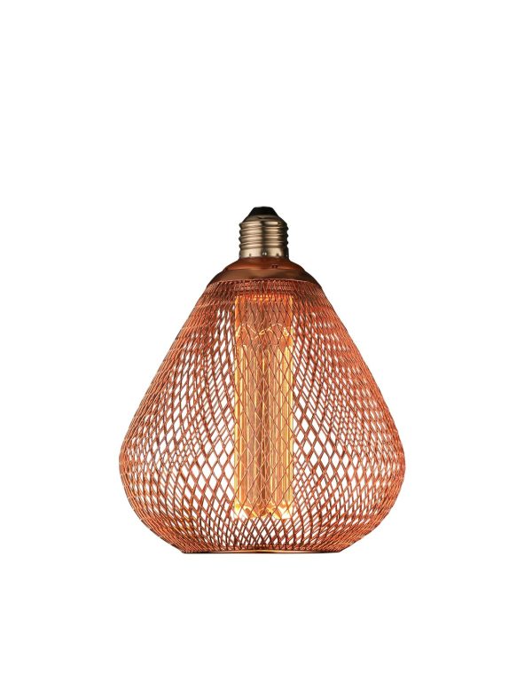 Bec LED E27 2.5W NEGRU – STICLĂ AURIE