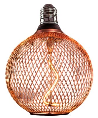 Bec LED E27 2.5W NEGRU - STICLĂ AURITĂ