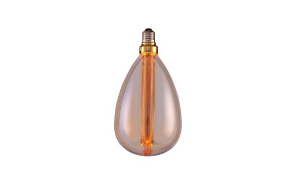 Bec LED E27 3W CHIHLIMBAR – STICLĂ AURITĂ