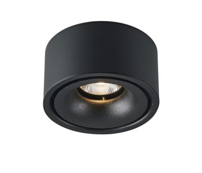 Spot LED cu montare pe suprafață 10W Negru 3000K BRIDGELUX-CHIP