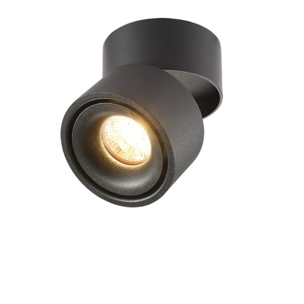Spot LED cu montare pe suprafață 12W Negru 4000K BRIDGELUX-CHIP REGLABIL