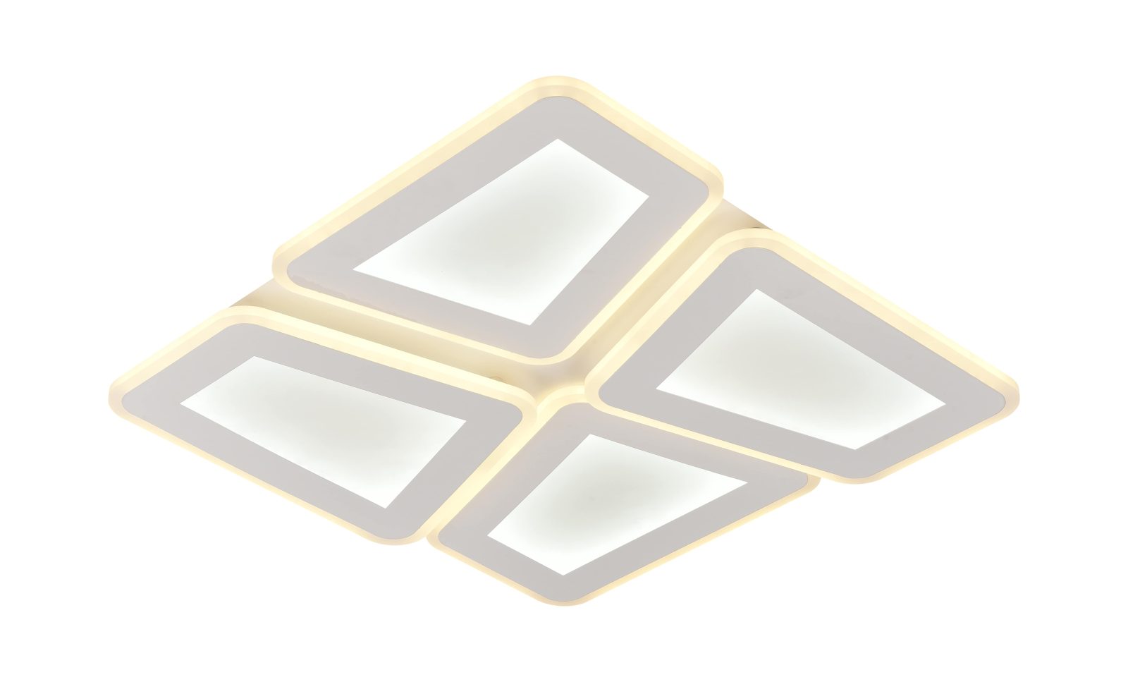 PLAFONIERĂ LED 64W 75LM/W CORP ALB/GRI CCT + TELECOMANDĂ