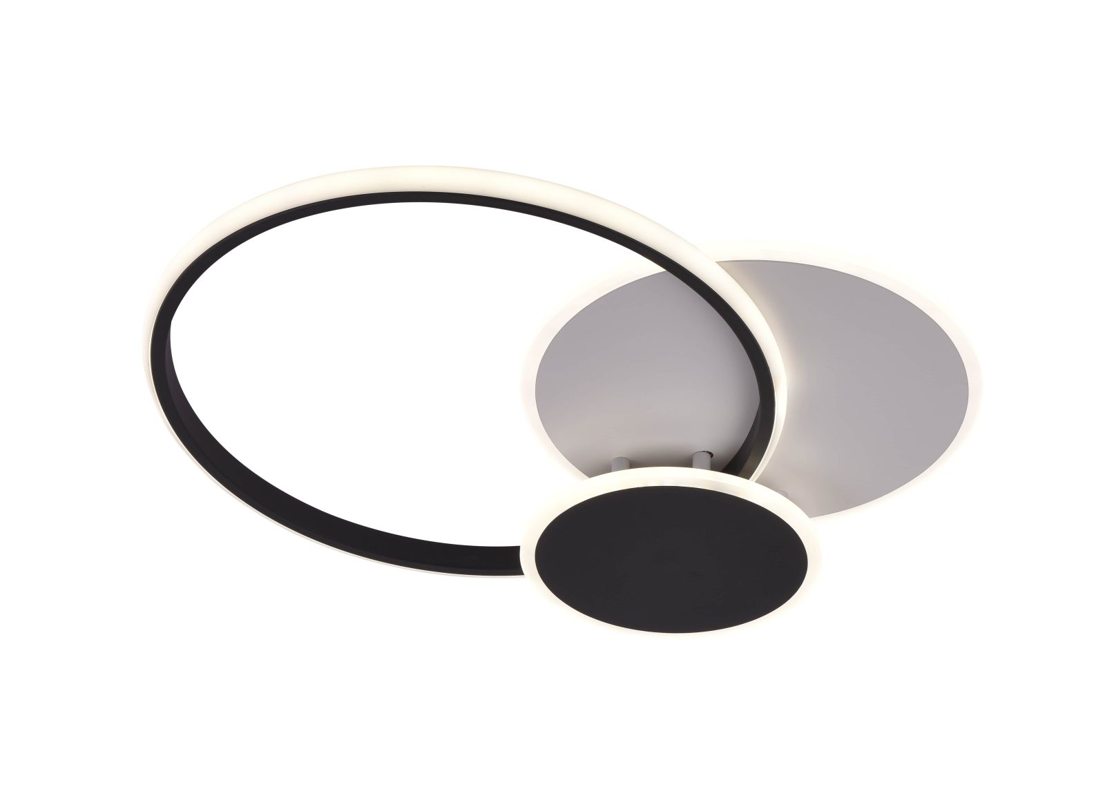 PLAFONIERĂ LED 84W 75LM/W CORP ALB/GRI CCT + TELECOMANDĂ