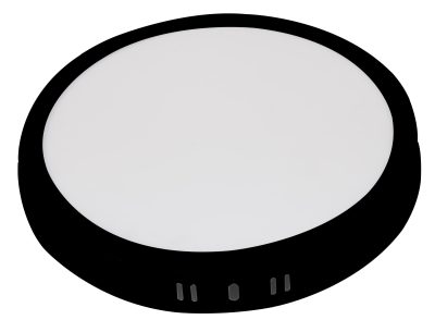 Panou LED de Suprafață Pătrat 3CCT Negru