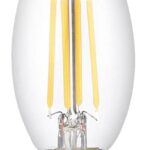 Led BEC C35 6W 730Lm E14 220-240V 2700K FILAMENT