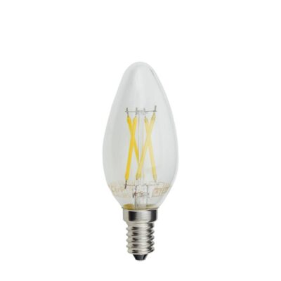 Led BEC C35 4W 400Lm E14 175-265V 4500K FILAMENT