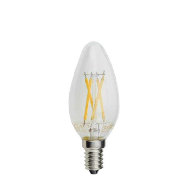 Led BEC C35 4W 400Lm E14 175-265V 2700K FILAMENT