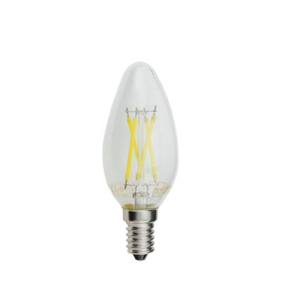 Led BEC C35 4W 400Lm E14 175-265V 2700K FILAMENT DIMABIL