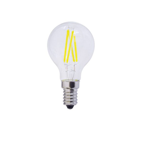 Led BEC G45 4W 400Lm E14 175-265V 6000K FILAMENT