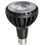 Led PAR30 25W/220V E27 2700K RA80 - NEGRU