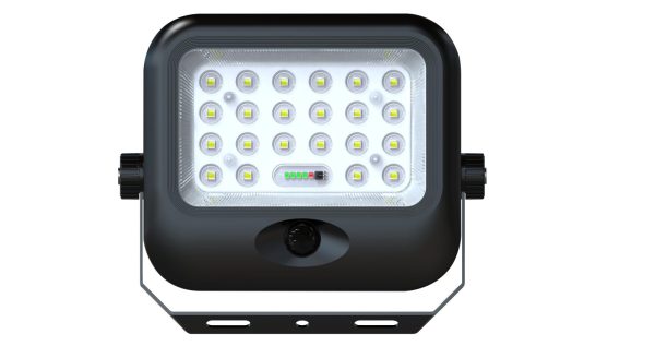 Proiector solar LED IP65 + SENZOR + TELECOMANDĂ