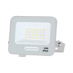 PROIECTOR Led SMD CORP ALB IP65 CU CABLU DE 15 CM 20W LUMINA ALBA