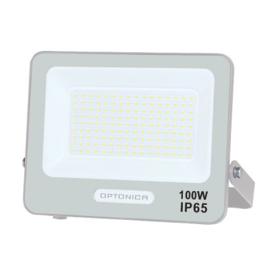 PROIECTOR Led SMD CORP ALB IP65 CU CABLU DE 15 CM 100W LUMINA ALBA