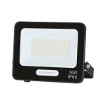 PROIECTOR Led SMD CORP NEGRU IP65 CU CABLU DE 15 CM 50W ALB CALD