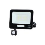 PROIECTOR Led SMD IP65 CORP NEGRU CU SENZOR 30W ALB NEUTRU