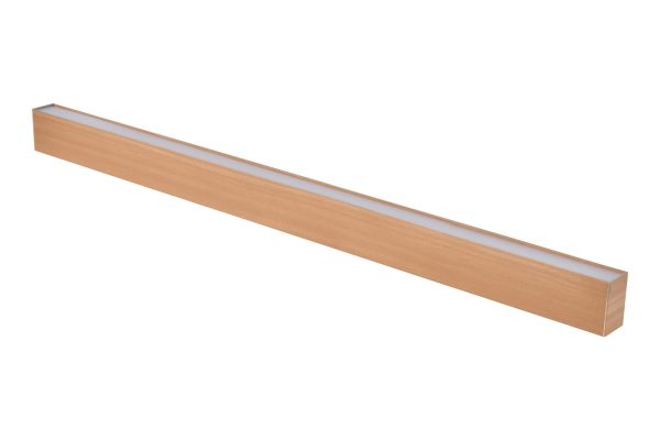 Lampă liniară LED din plastic, 38W, 3CCT, AUR ȘAMPANIE