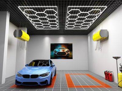 Lampă liniară hexagonală 7W 440mm