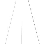 LAMPĂ PENDANT LED 30W/2080LM AUR PERIAT 3000-6000K REGULABILĂ + Telecomandă