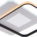 PLAFANIERA LED 60W/4800LM WH+BK 3000-6000K REGULABILA + Telecomanda