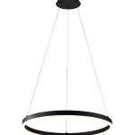 LAMPĂ PENDANT LED 22W/1760LM NEGRU 3000K 175-265V