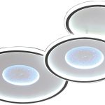 PLAFANIERA LED 106W/8480LM NIsip NEGRU 3000K 175-265V