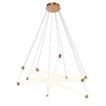 LAMPĂ PENDANT LED 35W/2800LM CUPRU 3000K 175-265V