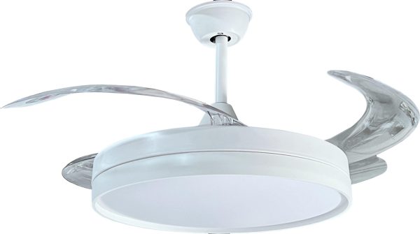 Ventilator LED de Tavan 36W/3CCT Alb + Telecomanda