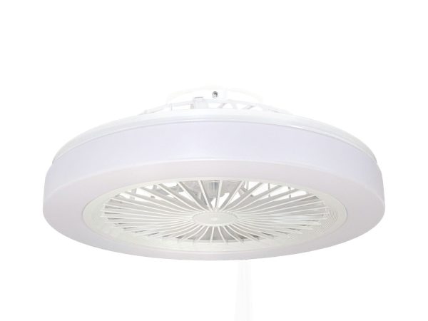 Ventilator LED de Tavan 36W/3CCT Alb + Telecomanda