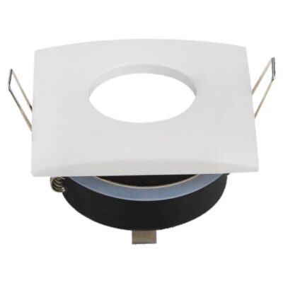 BECLIGHT PIATA DE FIXARE ALUMINIU Gu10-PRIZĂ ALB IP65 MAX-35W