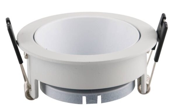 BECLIGHT FIXARE ALUMINIU CERC ALB/ALB-REFLECTOR Gu10-PRIZĂ IP20 MAX-35W