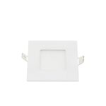 3W Led MODUL INCORPORAT PĂTRAT AC85-260V 2800K - CU DRIVER