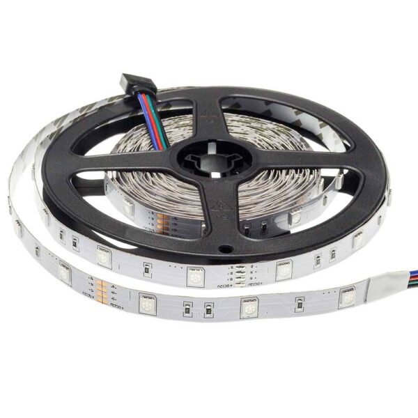 Led BANDA 5050 30 SMD/m RGB NON-IMPERMEABIL – 5m/rola