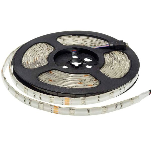 Led BANDA 5050 30 SMD/m RGB – IMPERMEABIL – 5m/rola