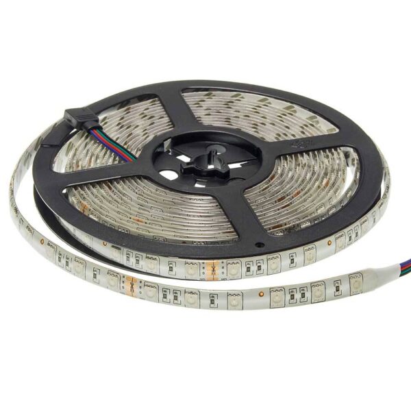 Led BANDA 5050 60 SMD/m RGB – IMPERMEABIL – 5m/rola