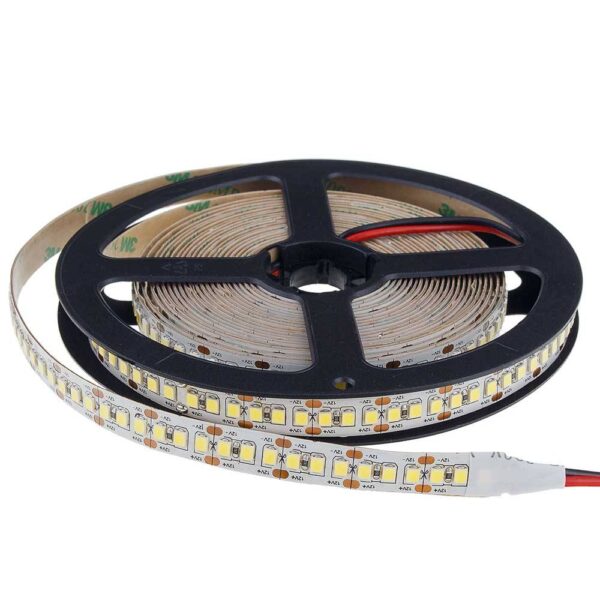 Led BANDA 2835 196L/M 12V 12MM 20W/M 2100Lm/M 6000K IP20 – 5m/rola