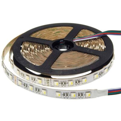 Led BANDA RGB+WH+WW 60L/M 24V 12MM 9.5W/M 1600Lm/M IP20 - 5m/rola
