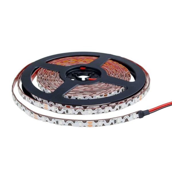 Led S-STRIP 2835 IP20 60Led-uri/m, 6mmW DC12V, 7.2W/m 5m/rola VERDE – 5m/rola