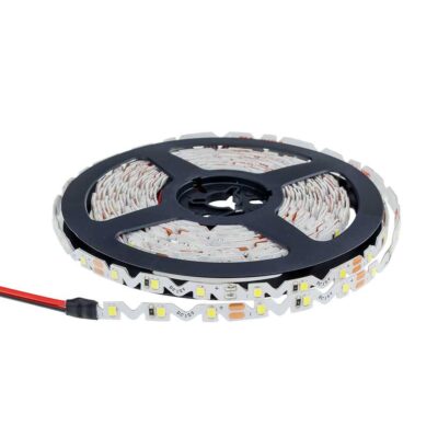 Led S-STRIP 2835 IP65 60Led-uri/m, 6mmW DC12V, 7.2W/m 5m/rola 6500K - 5m/rola