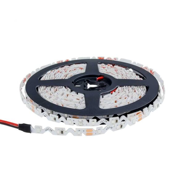 Led S-STRIP 2835 IP65 60Led-uri/m, 6mmW DC12V, 7,2W/m 5m/rolă ROȘU – 5m/rola