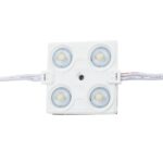 LENTILE Led MODUL 4 2835 160° DC12V 2.4W IP65 3000K 43*38*6.5mm - NOU