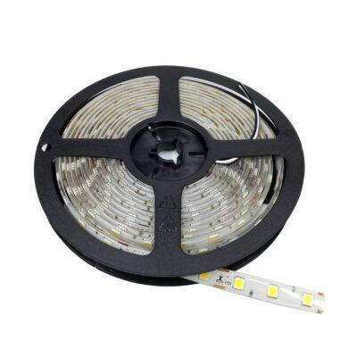 Led BANDA 5050 60 SMD/m 2700K IMPERMEABIL - 5m/rola