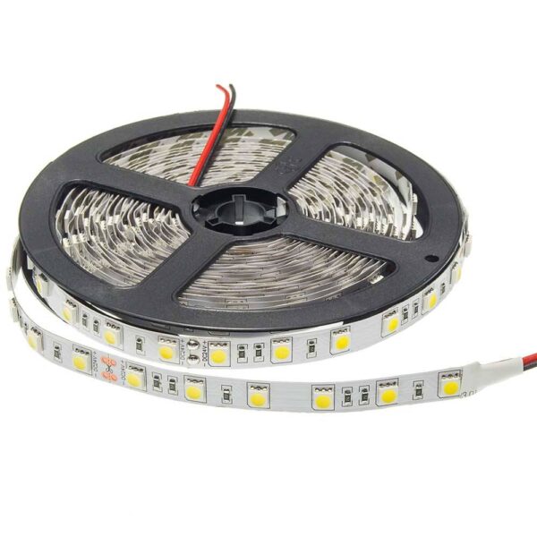 Led BANDA 24V 5050 60 SMD/m 4500K NON-IMPERMEABIL – 5m/rola