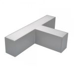 Conectori LED de formă liniară Slim conectabil 15W Lumină albă neagră