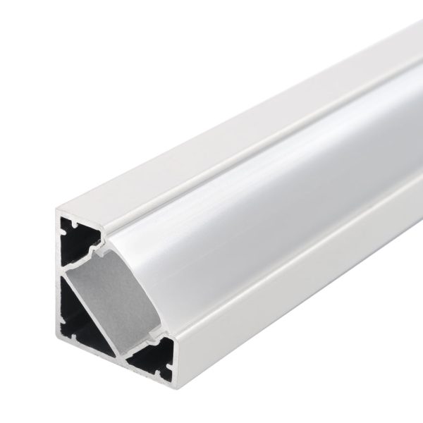 ALUMINIU PROFILE PENTRU Led BANDA ALB BODY/ALB COVER L=2m