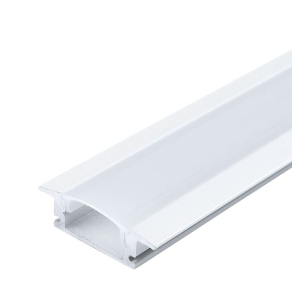 ALUMINIU PROFILE PENTRU Led BANDA ALB BODY/ALB COVER L=2m