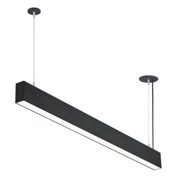 LUMINI SUSPENSE LINEARE Led LEGABLE 50W AC200-240V CORPS NEGRU 4000K UGR19