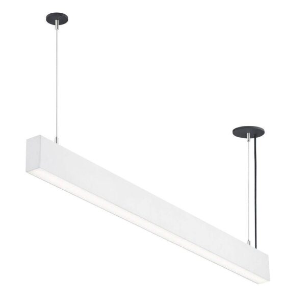 LUMINI SUSPENSE LINEARE Led LEGABLE 50W AC200-240V CORPS ALB 4000K UGR19