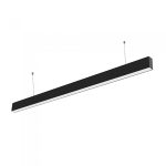 LUMINĂ SUSPENDATĂ LINIARĂ CU Led CONECTABILĂ 5 ANI GARANȚIE 40W CORP ALB LUMINĂ ALBĂ