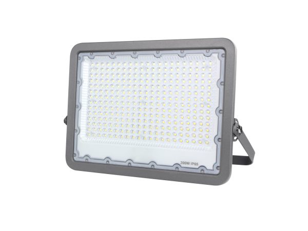 PROJECTOR Led SMD GREY 200W 20000Lm AC220-240V 90° IP65 6000K