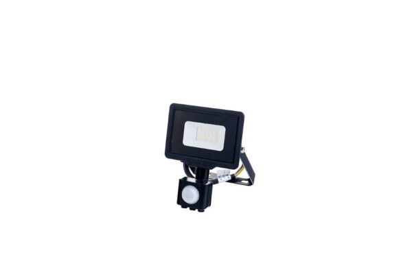 PROJECTOR Led SMD NEGRU 10W 800Lm AC220-265V 120° IP65 6000K – CU SENSOR